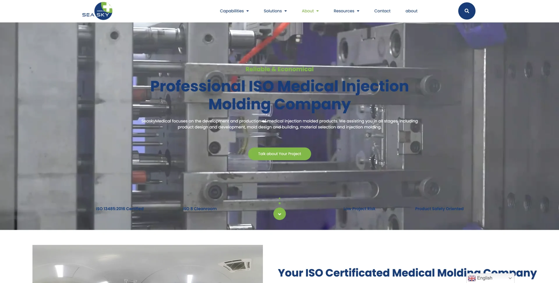 Situs web Seasky Medical