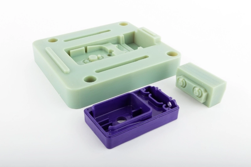 Techniques for using 3D printing in injection molding prototype mold with parts